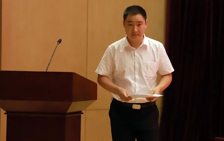 Our company [Zhai Yuanhao] delivered a speech at the 